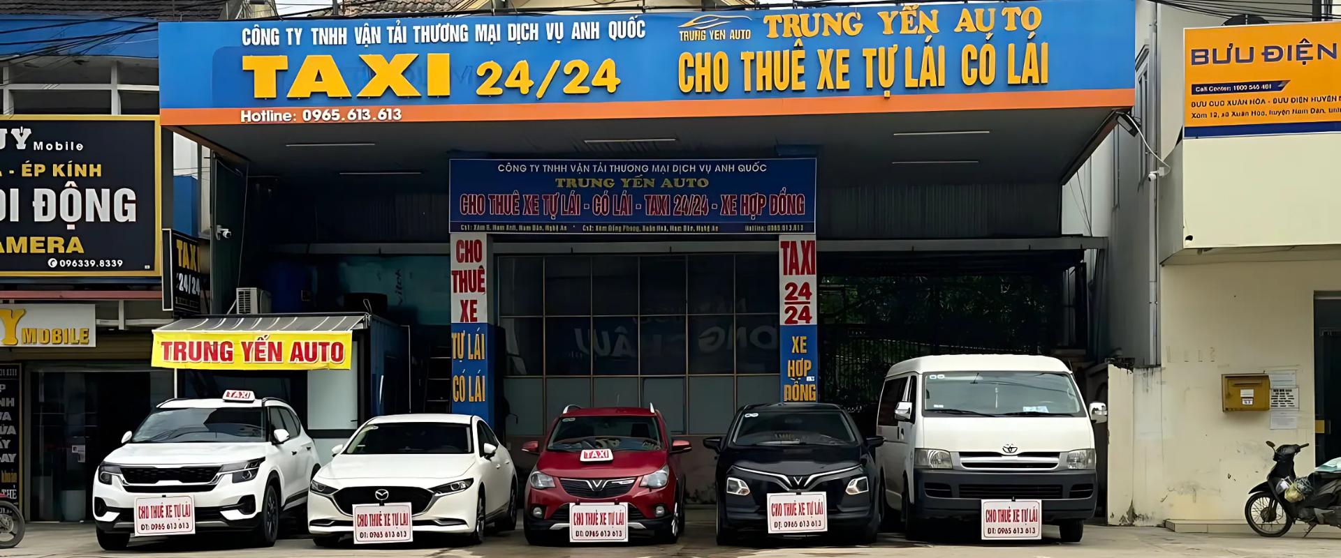 Slider Thuê xe tự lái