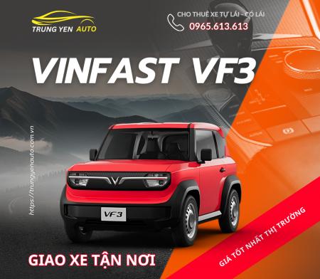 Thuê xe tự lái Vinfast VF3